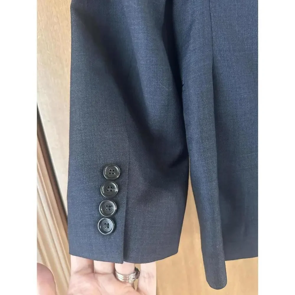 J.Crew Italian Wool Men’s Ludlow Tollegno 1900 Blazer Jacket Navy size 38S